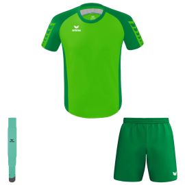 Erima Six Wings Trikotsatz Kinder 3-teilig Fussball Trikot Shorts Sockenstutzen