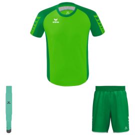 Erima Six Wings Trikotsatz Kinder 3-teilig Fussball Trikot Shorts Sockenstutzen