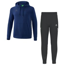 Erima Sweatanzug Essential Team Kinder 2-teilig Hoody Sweathose