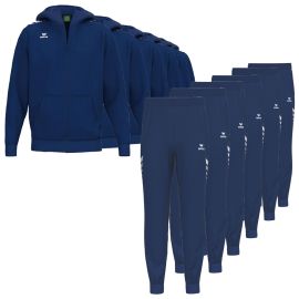 Erima Sweatsanzug Satz CMPT Wings Kinder 2-teilig Kapuzenjacke Sweathose