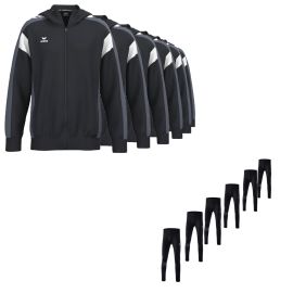 Erima Trainingsanzug Satz Celebrate 125 Kinder 2-teilig Trainingsjacke mit Kapuze Lauftights
