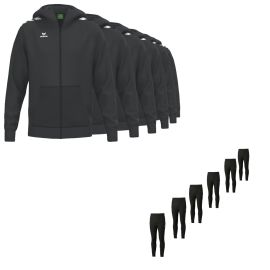 Erima Trainingsanzug Satz CMPT Wings Kinder 2-teilig Trainingsjacke mit Kapuze