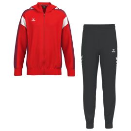 Erima Trainingsanzug Set Celebrate 125 Herren Damen 2-teilig Trainingsjacke mit Kapuze Sweathose