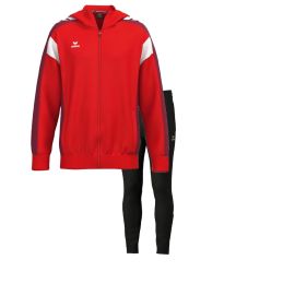 Erima Trainingsanzug Set Celebrate 125 Herren Damen 2-teilig Trainingsjacke mit Kapuze