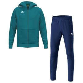 Erima Trainingsanzug Set CMPT Wings Herren Damen 2-teilig Trainingsjacke mit Kapuze Trainingshose