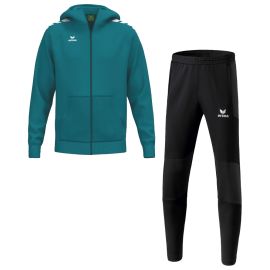Erima Trainingsanzug Set CMPT Wings Herren Damen 2-teilig Trainingsjacke mit Kapuze Trainingshose
