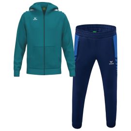 Erima Trainingsanzug Set CMPT Wings Herren Damen 2-teilig Trainingsjacke mit Kapuze Trainingshose