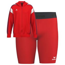 Erima Trainingsanzug Celebrate 125 Herren Damen 2-teilig Trainingsjacke mit Kapuze Tights