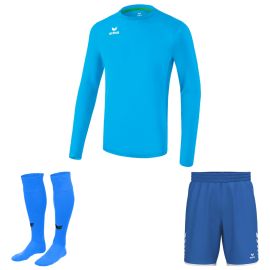 Erima Trikotsatz langarm Liga Herren Damen 3-teilig Trikot langarm Shorts Fussballsocken