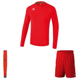 Erima Trikotsatz langarm Liga Kinder 3-teilig Trikot langarm Trainingsshort Sockenstutzen