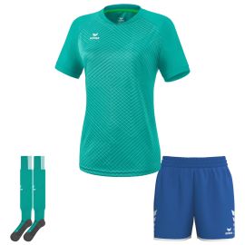 Erima Trikotsatz Madrid Damen 3-teilig Fussball Trikot Shorts Sockenstutzen