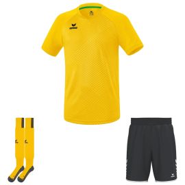 Erima Trikotsatz Madrid Kinder 3-teilig Fussball Trikot Shorts Stutzenstrumpf