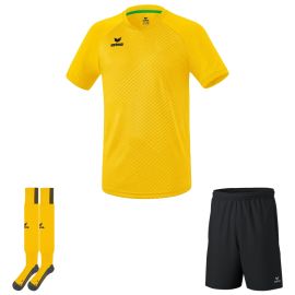 Erima Trikotsatz Madrid Kinder 3-teilig Fussball Trikot Trainingsshort Stutzenstrumpf