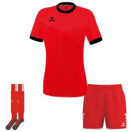 Erima Trikotsatz Mantua Damen 3-teilig Fussballtrikot Shorts Stutzenstrumpf