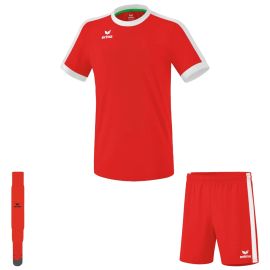 Erima Trikotsatz Retro Star Herren Damen 3-teilig Fussball Trikot Fussball Short Sockenstutzen