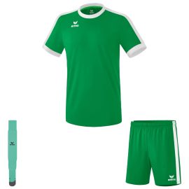 Erima Trikotsatz Retro Star Kinder 3-teilig Fussball Trikot Fussball Short Sockenstutzen
