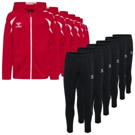 Hummel Core 2.0 Trainingsanzug Satz Kinder 2-teilig Trainingsjacke mit Kapuze Trainingshose