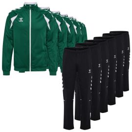 Hummel Core 2.0 Trainingsanzug Satz Herren Damen 2-teilig Trainingsjacke Sweathose