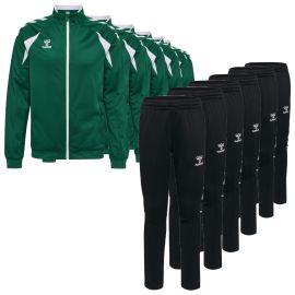 Hummel Core 2.0 Trainingsanzug Satz Herren Damen 2-teilig Trainingsjacke Trainingshose