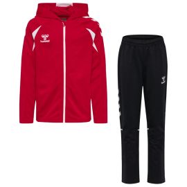 Hummel Core 2.0 Trainingsanzug Kinder 2-teilig Trainingsjacke mit Kapuze Sweathose
