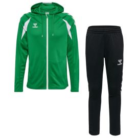 Hummel Core 2.0 Trainingsanzug Herren Damen 2-teilig Trainingsjacke mit Kapuze Trainingshose