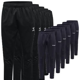 Hummel Trainingsanzug Satz Authentic Herren Damen 2-teilig Trainingshose Polyesterhose