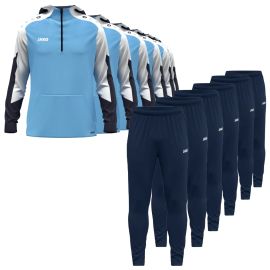 Jako Dynamic Trainingstop Satz Herren Damen 2-teilig Polyester Hoodie Trainingshose