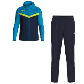 Jako Iconic Präsentationsanzug Set Herren 2-teilig Kapuzen Präsentationsjacke Präsentationshose