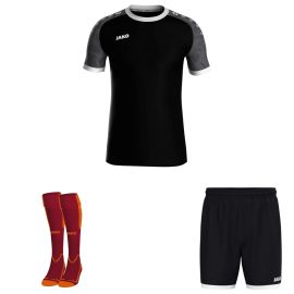 Jako Iconic Trikotsatz Kinder 3-teilig Fussball Trikot Shorts Stutzenstrumpf