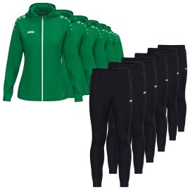 Jako One Trainingsanzug Satz Herren Damen 2-teilig Trainingsjacke mit Kapuze Trainingshose Light