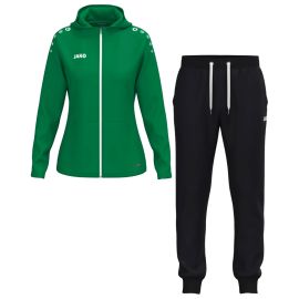 Jako One Trainingsanzug Set Herren Damen 2-teilig Trainingsjacke mit Kapuze Sweathose mit Bündchen
