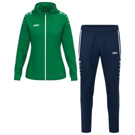 Jako One Trainingsanzug Set Herren Damen 2-teilig Trainingsjacke mit Kapuze Trainingshose