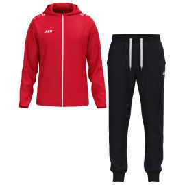 Jako One Trainingsanzug Herren Damen 2-teilig Trainingsjacke mit Kapuze Sweathose mit Bündchen