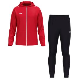 Jako One Trainingsanzug Herren Damen 2-teilig Trainingsjacke mit Kapuze Trainingshose Light