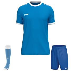Jako One Trikotsatz Herren Damen 3-teilig Trikot Fussball Short mit Innenslip Sockenstutzen