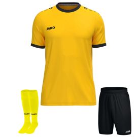 Jako One Trikotsatz Kinder 3-teilig Trikot Fussball Short mit Innenslip Sockenstutzen
