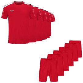 Jako Power Fussball Shirt Satz Kinder 2-teilig Fussball Trikot Short