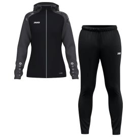 Jako Sonic Trainingsanzug Set Herren Damen 2-teilig Damen Trainingsjacke mit Kapuze Damen Trainingshose