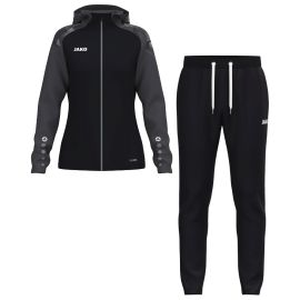 Jako Sonic Trainingsanzug Set Herren Damen 2-teilig Damen Trainingsjacke mit Kapuze Sweathose