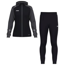 Jako Sonic Trainingsanzug Set Herren Damen 2-teilig Damen Trainingsjacke mit Kapuze Trainingshose Light