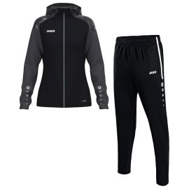 Jako Sonic Trainingsanzug Set Herren Damen 2-teilig Damen Trainingsjacke mit Kapuze Trainingshose