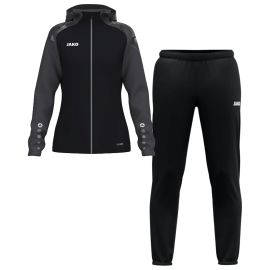 Jako Sonic Trainingsanzug Set Herren Damen 2-teilig Damen Trainingsjacke mit Kapuze Trainingshose