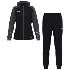 Jako Sonic Trainingsanzug Set Herren Damen 2-teilig Damen Trainingsjacke mit Kapuze Trainingshose