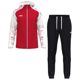 Jako Sonic Trainingsanzug Set Herren Damen 2-teilig Trainingsjacke mit Kapuze Sweathose