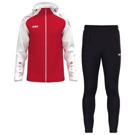 Jako Sonic Trainingsanzug Set Herren Damen 2-teilig Trainingsjacke mit Kapuze Trainingshose Light