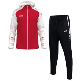 Jako Sonic Trainingsanzug Set Herren Damen 2-teilig Trainingsjacke mit Kapuze Trainingshose