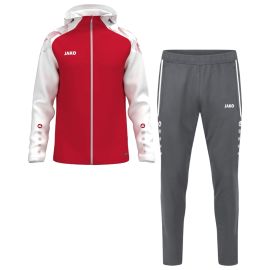 Jako Sonic Trainingsanzug Set Herren Damen 2-teilig Trainingsjacke mit Kapuze Trainingshose