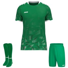 Jako Sonic Trikotsatz Herren Damen 3-teilig Trikot Fussball Short Sockenstutzen
