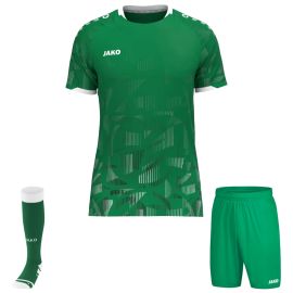 Jako Sonic Trikotsatz Herren Damen 3-teilig Trikot Fussball Short Sockenstutzen