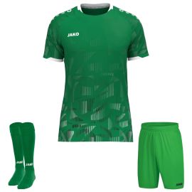 Jako Sonic Trikotsatz Kinder 3-teilig Trikot Fussball Short Sockenstutzen
